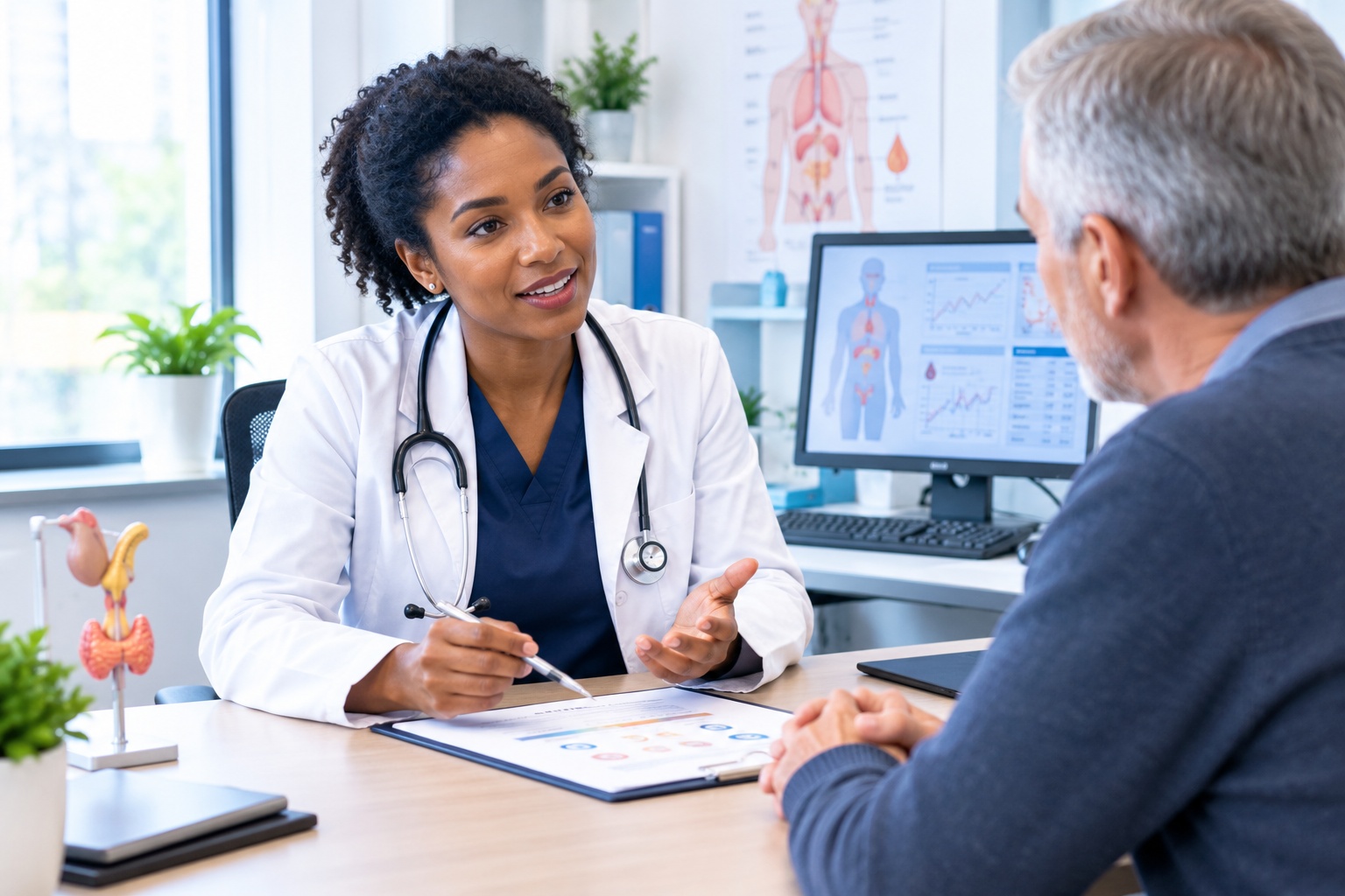 Endocrine consultation for metabolic and bone health