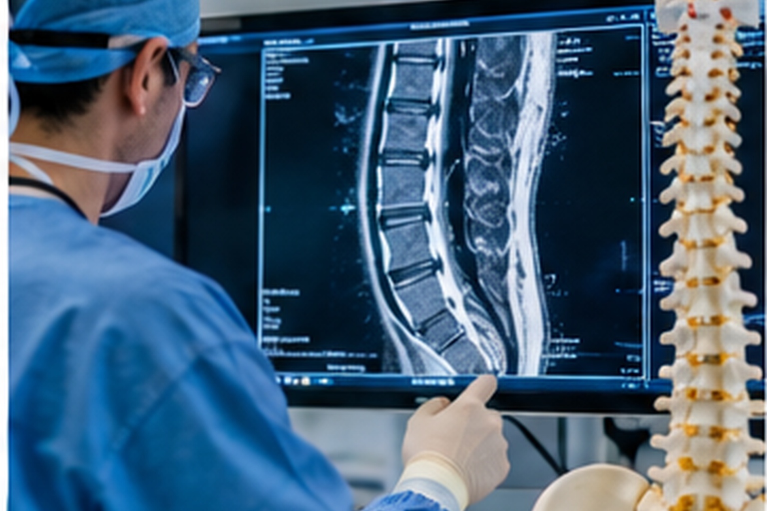 Spinal neurosurgery consultation